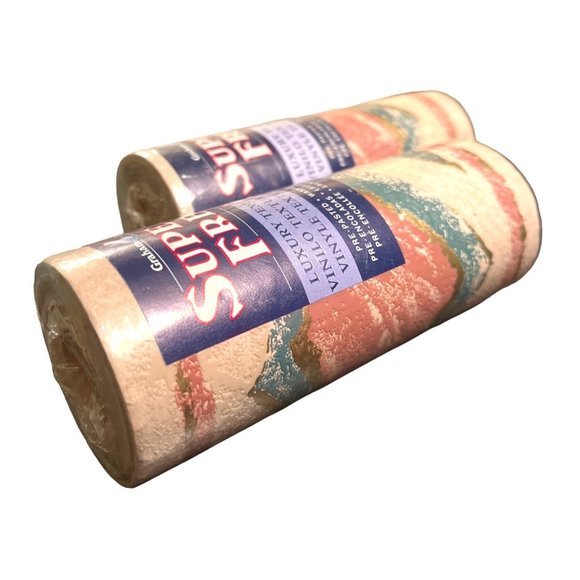 Lot of 2 VTG Super Fresco Graham Brown Wallpaper Boarder Made In England - Picture 4 of 5